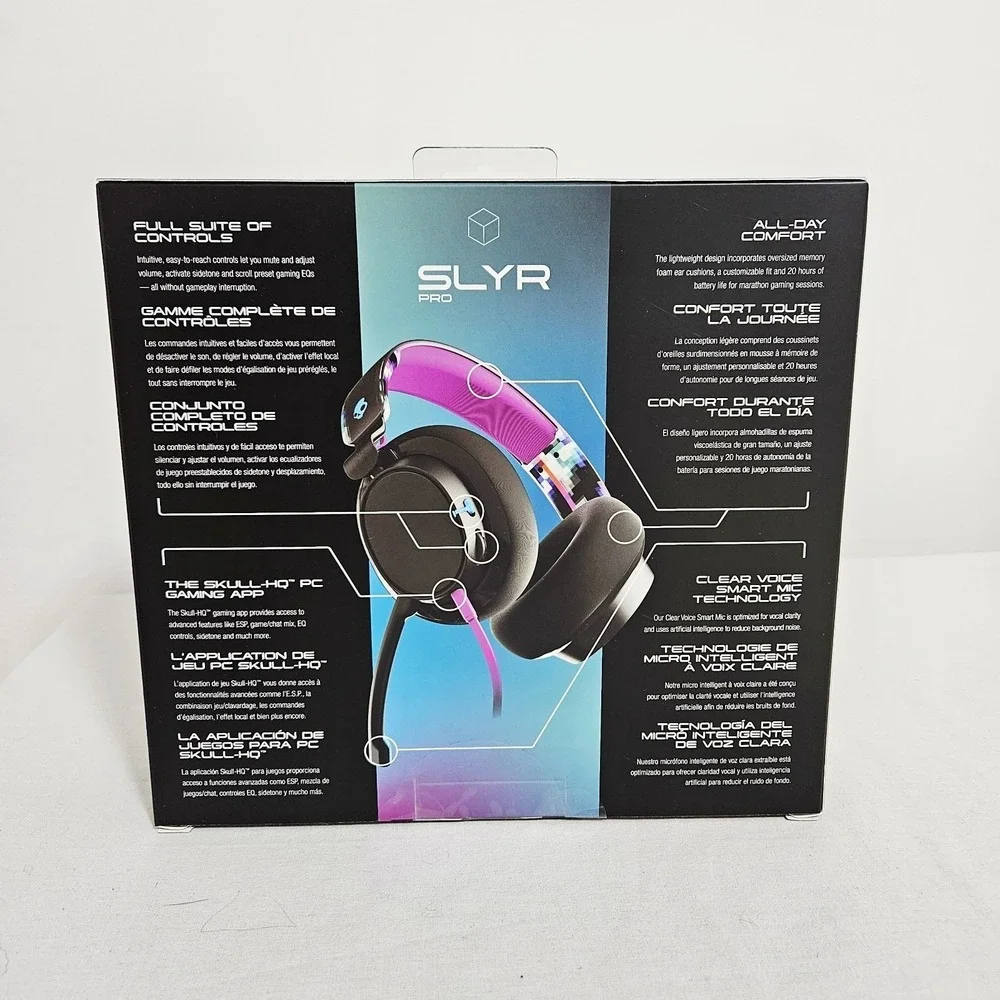 SKULLCANDY SLYR NIB Pro Wired Gaming Headset PC‎ & Compatible w/ Xbox PS Switch